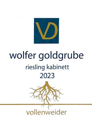 Vollenweider 2023 Riesling Wolfer Goldgrube Kabinett 'Wurzelecht'